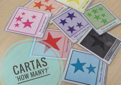 Juego de Cartas: How many stars are there?